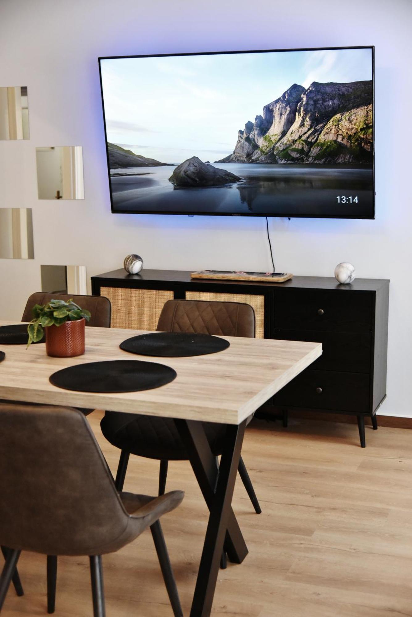 Appartamento Kipseli New Modern & Cozy 65Tv Netflix Atene Esterno foto